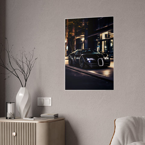 Luxury Car Gloss Poster - Modern Wall Art