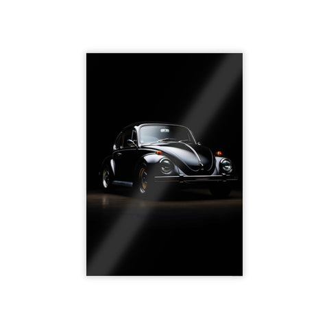 Classic Car Gloss Poster - Vintage Beetle Wall Art