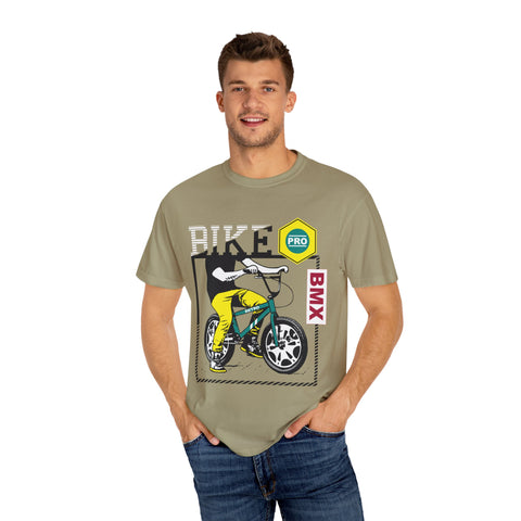 BMX Pro Unisex Garment-Dyed T-shirt - Perfect for Cycling Enthusiasts