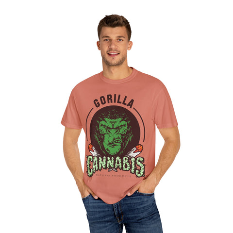 Gorilla Cannabis Unisex T-Shirt - Bold Graphic Tee for Nature Lovers