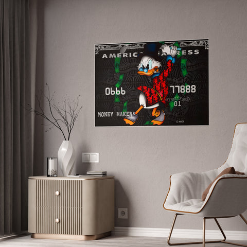 Mickey Money Maker Gloss Poster