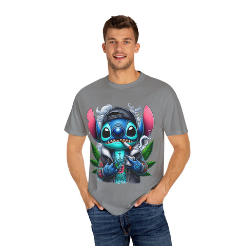 Vibrant Stitch-Inspired Unisex T-Shirt | Funky Streetwear Vibe | Perfect for Festivals and Casual Outings