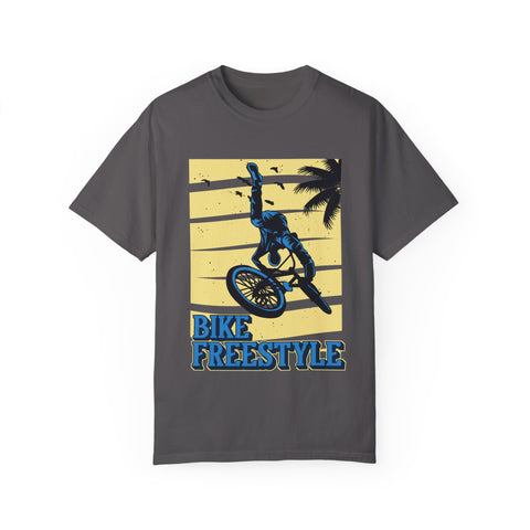 Unisex Bike Freestyle T-Shirt - Casual Graphic Tee for Cyclists