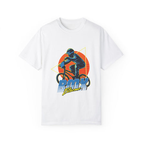 BMX Adventure Unisex Garment-Dyed T-Shirt
