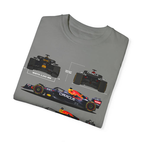 RB20 Racing Unisex Garment-Dyed T-shirt - Perfect for F1 Fans