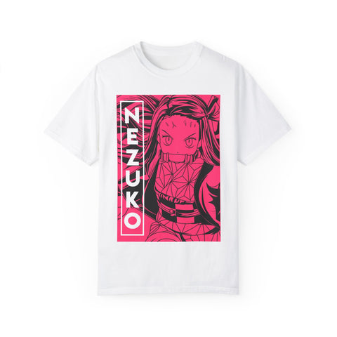 Nezuko Anime T-Shirt - Unisex Garment-Dyed Tee