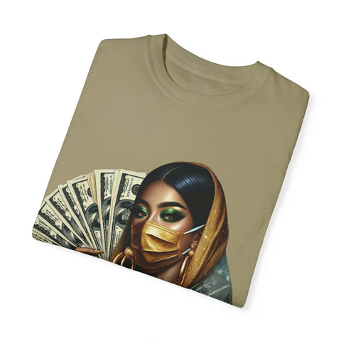 Stylish Woman with Money Graphic Unisex T-Shirt - Trendy Fashion Tee for Everyday Wear