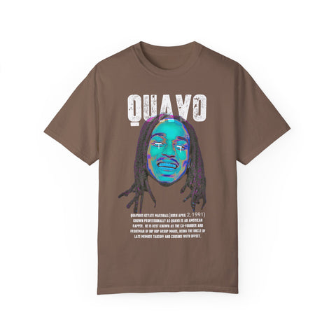 Unisex Garment-Dyed T-Shirt - Quavo Tribute Tee