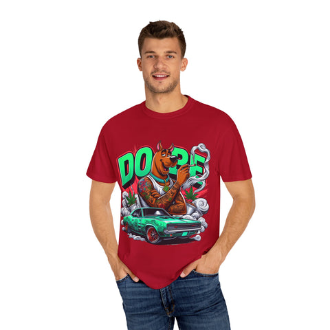 Dope Scooby-Doo Unisex T-Shirt - Vintage Car Design