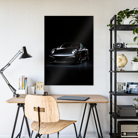Sleek Luxury Car Gloss Poster - Perfect for Auto Enthusiasts & Home Decor
