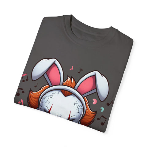Easter Bunny Rock Star T-Shirt - Unisex Garment-Dyed Tee