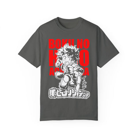 Boku No Hero Academia Unisex Garment-Dyed T-Shirt