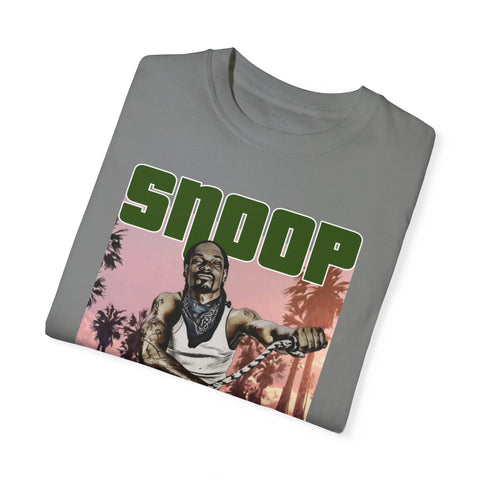 Snoop Dogg Graphic T-Shirt - Retro Grand Theft Auto Design