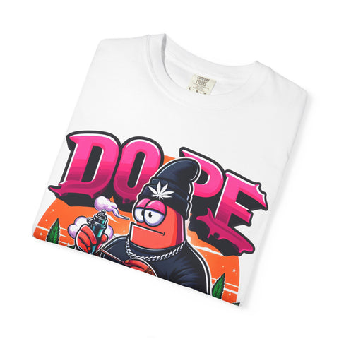 Cool Graphic T-Shirt - 'Dope' Vintage Cartoon Design