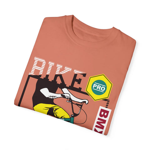 BMX Pro Unisex Garment-Dyed T-shirt - Perfect for Cycling Enthusiasts