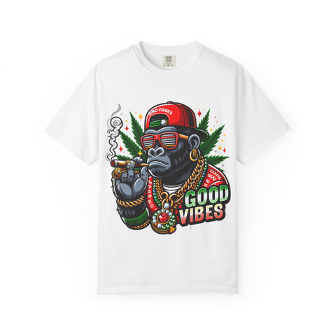 Good Vibes Gorilla Unisex T-Shirt – Fun & Relaxed Style for Chill Occasions