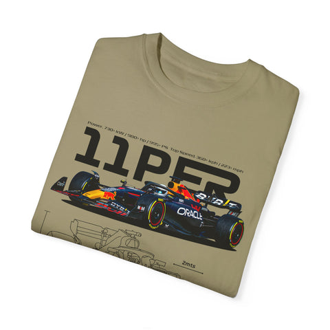 Formula Racing Unisex Garment-Dyed T-Shirt - 11PER Design