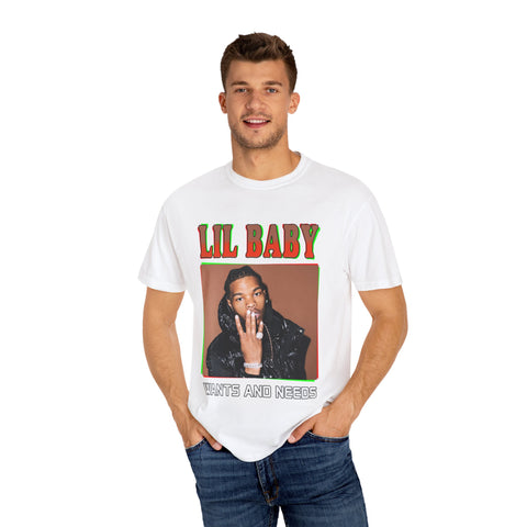 Unisex Lil Baby Graphic T-Shirt - Wants and Needs Collection