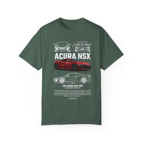 Acura NSX Unisex Garment-Dyed T-Shirt – Car Enthusiast Apparel for Auto Lovers