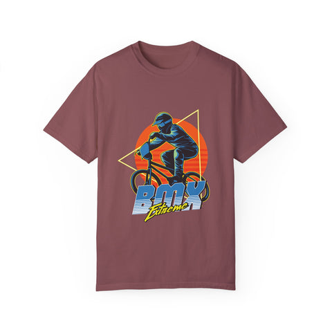BMX Adventure Unisex Garment-Dyed T-Shirt