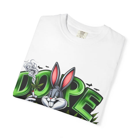 Cool Cartoon Bunny Graphic T-Shirt - DOPE Vintage Style