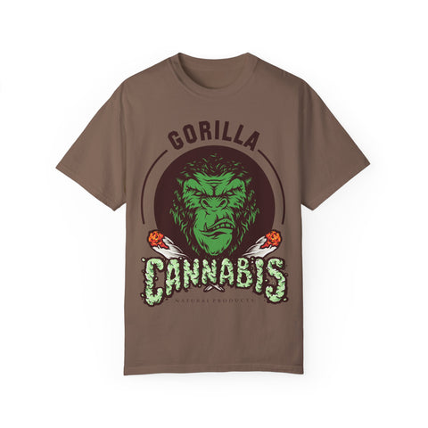 Gorilla Cannabis Unisex T-Shirt - Bold Graphic Tee for Nature Lovers