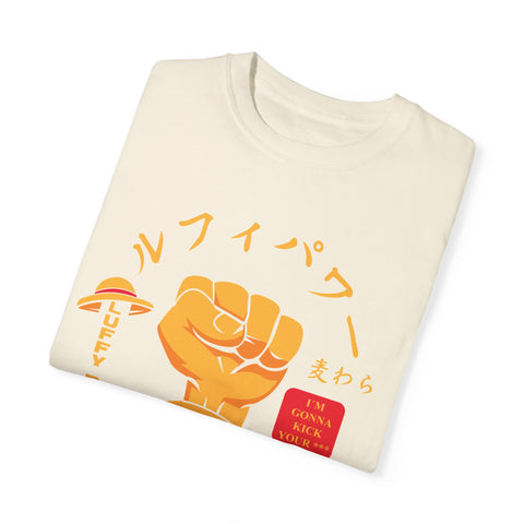 Unisex Luffy Power Graphic T-Shirt - King of Pirates Design