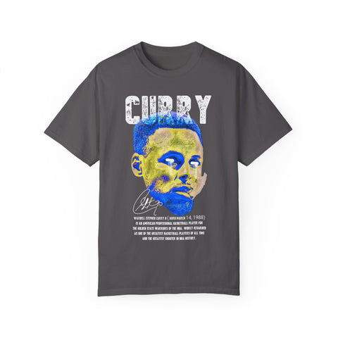 Unisex Garment-Dyed T-Shirt - Stylish Tribute to Curry | Perfect for Basketball Fans