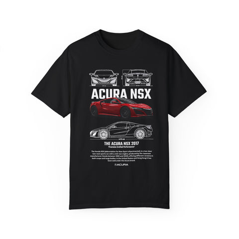 Acura NSX Unisex Garment-Dyed T-Shirt – Car Enthusiast Apparel for Auto Lovers