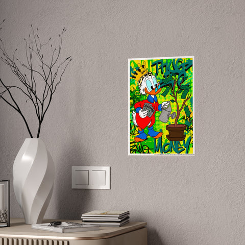 Thug Life Money Gloss Poster – Vibrant Wall Art for Fun Spaces