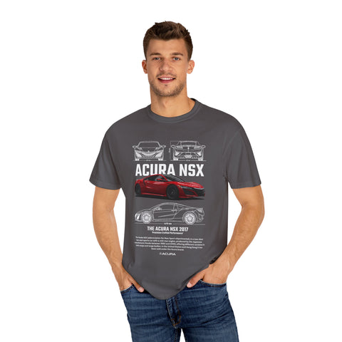 Acura NSX Unisex Garment-Dyed T-Shirt – Car Enthusiast Apparel for Auto Lovers