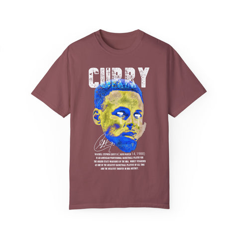 Unisex Garment-Dyed T-Shirt - Stylish Tribute to Curry | Perfect for Basketball Fans