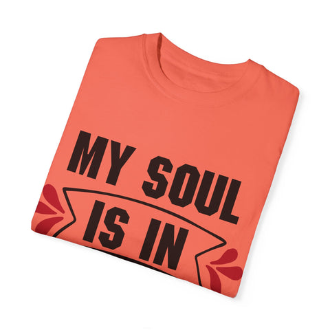 My Soul is in the Sky Unisex Garment-Dyed T-shirt - Inspirational Tee for Spirit Lovers