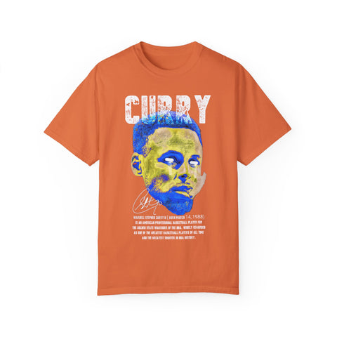 Unisex Garment-Dyed T-Shirt - Stylish Tribute to Curry | Perfect for Basketball Fans