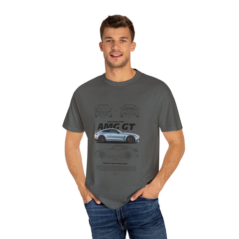 Mercedes AMG GT Unisex Garment-Dyed T-Shirt - Car Enthusiast Apparel