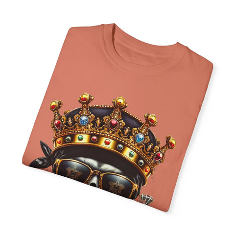 King Skull Graphic Unisex T-Shirt - Trendy Streetwear for Cool Casual Vibes