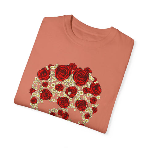 Floral Skull Unisex T-Shirt - Stylish Casual Wear for Creative Souls