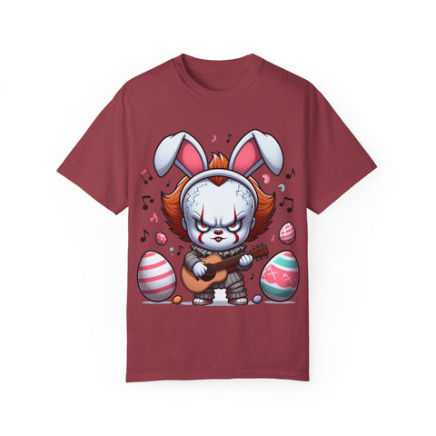Easter Bunny Rock Star T-Shirt - Unisex Garment-Dyed Tee