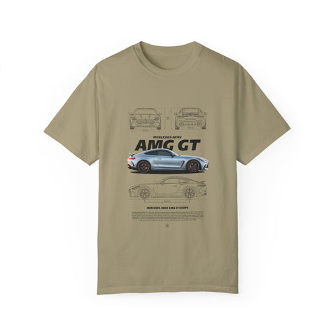 Mercedes AMG GT Unisex Garment-Dyed T-Shirt - Car Enthusiast Apparel