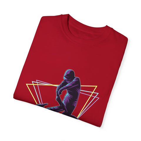 Unisex Freestyle Cycling T-Shirt - Retro Bike Art Tee
