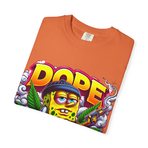 Retro Dope SpongeBob T-Shirt | Unisex Garment-Dyed Tee for Fun Vibes