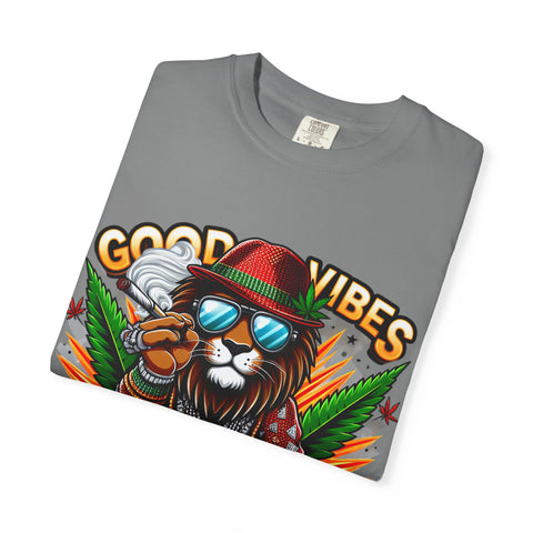 Good Vibes Unisex Garment-Dyed T-Shirt