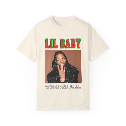 Unisex Lil Baby Graphic T-Shirt - Wants and Needs Collection