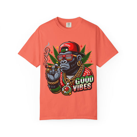 Good Vibes Gorilla Unisex T-Shirt – Fun & Relaxed Style for Chill Occasions