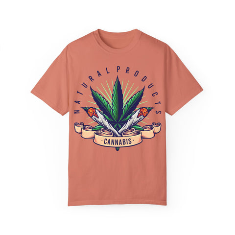 Cannabis Natural Products T-Shirt - Unisex Garment-Dyed Tee for Eco-Conscious Individuals