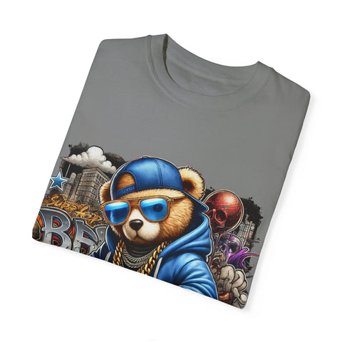 Street Art Bear Graphic T-Shirt - Cool Unisex Tee for Trendsetters