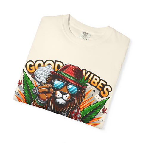 Good Vibes Unisex Garment-Dyed T-Shirt