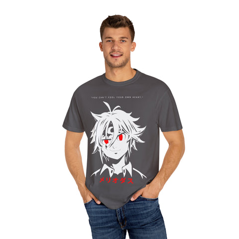 Anime-Inspired Unisex T-Shirt – 'You Can't Fool Your Own Heart' Design