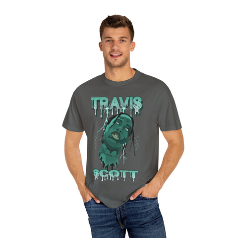 Unisex Travis Scott Dripping Graphic T-Shirt - Hip Hop Streetwear