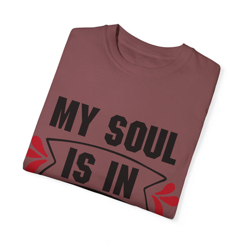 My Soul is in the Sky Unisex Garment-Dyed T-shirt - Inspirational Tee for Spirit Lovers